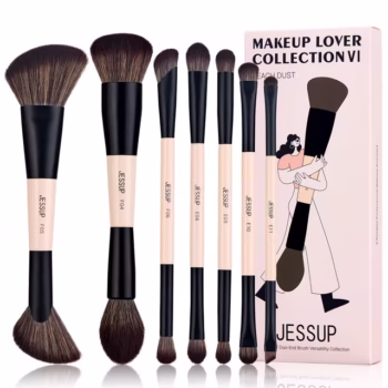 Duo-End Brush Versatility Collection (Peach Dust) (14-in-7 Pcs) - T600