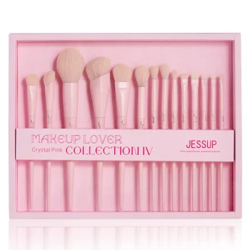 Crystal Pink Makeup Brush Gift Set T495-G